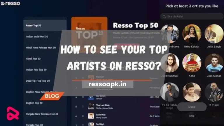 Resso top artists