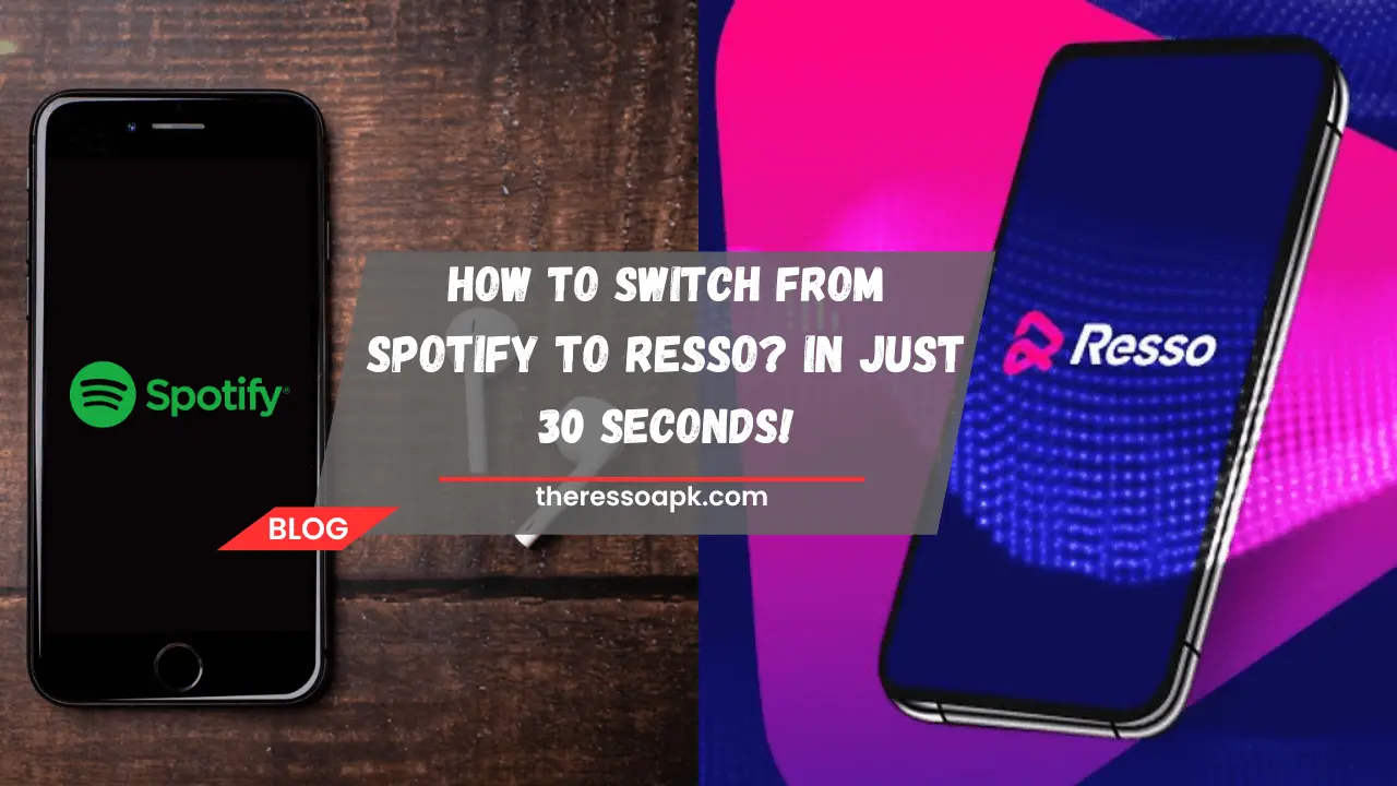 Switch From Spotify to Resso app