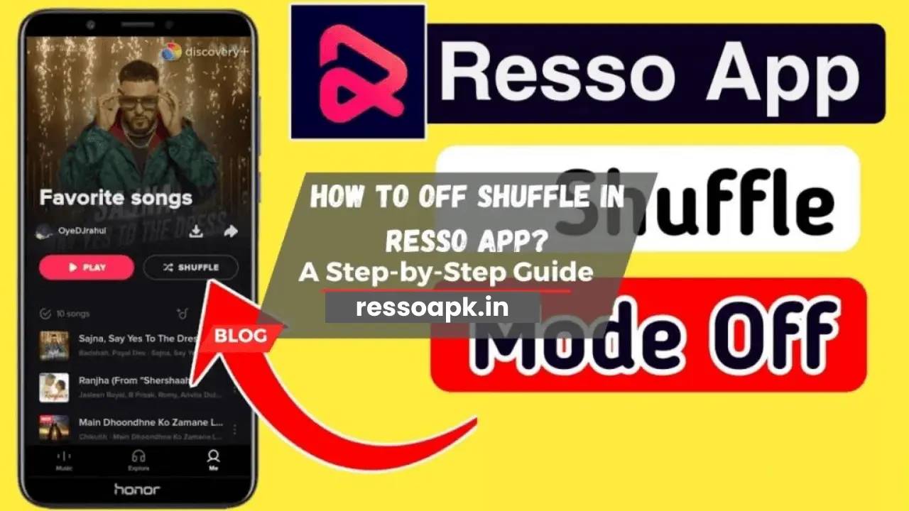 Shuffle In Resso App