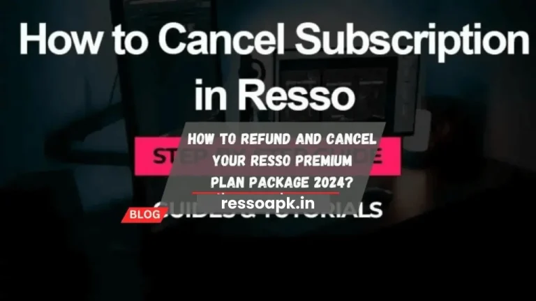 Resso Premium Fee Refund